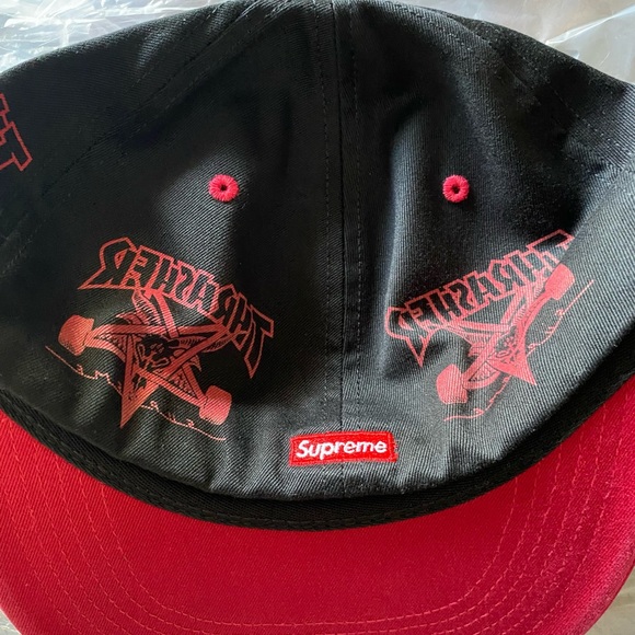 NEW Supreme / Thrasher 6-Panel Black Size L - Picture 9 of 11